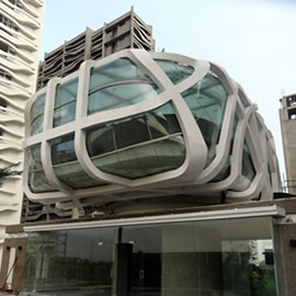 Glass Shell Gymnasium